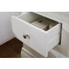 Toulouse White Painted 2 Drawer Large Assembled Bedside Table - £40 OFF FLASH SALE - 11