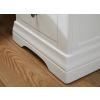 Toulouse White Painted 2 Drawer Large Assembled Bedside Table - £40 OFF FLASH SALE - 12