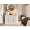 Toulouse Brilliant White Painted 2 Over 2 Chest of Drawers - Fully Assembled - £50 OFF AUTUMN SALE - 4 Toulouse Brilliant White Painted 2 Over 2 Chest of Drawers - Fully Assembled - £50 OFF AUTUMN SALE - 4