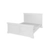 Toulouse Brilliant White Painted 5 Foot King Size Bed - SUMMER SALE - 6