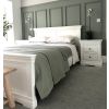 Toulouse Brilliant White Painted 5 Foot King Size Bed - SUMMER SALE - 3