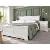 Toulouse White Painted 5ft King Size Bed - 10% Off Discount Code SAVE - 2 Toulouse White Painted 5ft King Size Bed - 10% Off Discount Code SAVE - 2