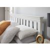 Toulouse White Painted 5 Foot King Size Slatted Bed - 20% Off Discount Code FLASH - 8