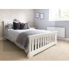 Toulouse White Painted 5' King Size Slatted Bed - Autumn Sale - 2 Toulouse White Painted 5' King Size Slatted Bed - Autumn Sale - 2