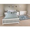 Toulouse White Painted 5' King Size Slatted Bed - Autumn Sale - 4 Toulouse White Painted 5' King Size Slatted Bed - Autumn Sale - 4