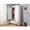 Toulouse Brilliant White Painted Double Wardrobe with Drawer - £50 OFF AUTUMN SALE - 4 Toulouse Brilliant White Painted Double Wardrobe with Drawer - £50 OFF AUTUMN SALE - 4