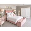 Toulouse Brilliant White Painted Triple Wardrobe with Drawer - £120 OFF AUTUMN SALE - 4 Toulouse Brilliant White Painted Triple Wardrobe with Drawer - £120 OFF AUTUMN SALE - 4