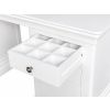 Toulouse White Painted Double Pedestal Large Dressing Table Fully Assembled - 10% OFF AUTUMN SALE - 6