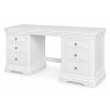 Toulouse White Painted Double Pedestal Large Dressing Table Fully Assembled - 10% OFF AUTUMN SALE - 7