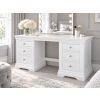 Toulouse White Painted Double Pedestal Large Dressing Table Fully Assembled - 10% OFF AUTUMN SALE - 5