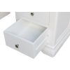 Toulouse White Painted Double Pedestal Large Dressing Table / Home Office Desk - 20% Off Discount Code FLASH - 9