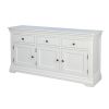 Toulouse 160cm White Painted Large Assembled Sideboard - 20% Off Discount Code FLASH - 4 Toulouse 160cm White Painted Large Assembled Sideboard - 20% Off Discount Code FLASH - 4