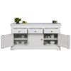 Toulouse 160cm White Painted Large Assembled Sideboard - 20% Off Discount Code FLASH - 10 Toulouse 160cm White Painted Large Assembled Sideboard - 20% Off Discount Code FLASH - 10