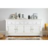 Toulouse 200cm Large White Painted Assembled Sideboard - £100 OFF SUMMER SALE - 10