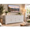 Toulouse 200cm Large White Painted Assembled Sideboard - £100 OFF AUTUMN SALE - 3