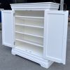 Toulouse White Painted Assembled Shoe Rack Cupboard - 20% Off Discount Code FLASH - 19