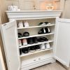 Toulouse Brilliant White Painted Assembled Shoe Storage Cabinet - £50 OFF AUTUMN SALE - 4