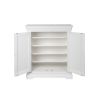 Toulouse White Painted Assembled Shoe Rack Cupboard - 20% Off Discount Code FLASH - 9