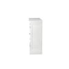 Toulouse White Painted Assembled Shoe Rack Cupboard - 20% Off Discount Code FLASH - 15