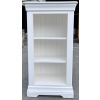 Toulouse White Painted Small Narrow Fully Assembled Bookcase - 20% Off Discount Code FLASH - 10