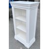 Toulouse White Painted Small Narrow Fully Assembled Bookcase - 20% Off Discount Code FLASH - 11
