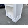 Toulouse White Painted Small Narrow Fully Assembled Bookcase - 20% Off Discount Code FLASH - 12