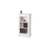 Toulouse White Painted Small Narrow Fully Assembled Bookcase - 20% Off Discount Code FLASH - 4