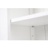 Toulouse White Painted Small Narrow Fully Assembled Bookcase - 20% Off Discount Code FLASH - 7