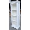 Toulouse White Painted Tall Narrow Bookcase - 20% Off Discount Code FLASH - 8