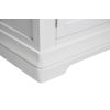 Toulouse White Painted Grande 210cm Extra Large Assembled TV Unit - 20% Off Discount Code FLASH - 15