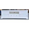 Toulouse White Painted Grande 210cm Extra Large Assembled TV Unit - 20% Off Discount Code FLASH - 17