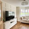 Toulouse White Painted Grande 210cm Extra Large Assembled TV Unit - 20% Off Discount Code FLASH - 4