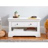 Toulouse White Painted Coffee Table with Single Drawer - AUTUMN SALE - 10 Toulouse White Painted Coffee Table with Single Drawer - AUTUMN SALE - 10