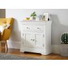 Toulouse 80cm White Painted Small Sideboard - 20% Off Discount Code FLASH - 5 Toulouse 80cm White Painted Small Sideboard - 20% Off Discount Code FLASH - 5