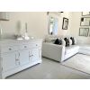 Toulouse 140cm White Painted Large Assembled Sideboard - 20% Off Discount Code FLASH - 6