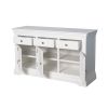 Toulouse 140cm White Painted Large Assembled Sideboard - 20% Off Discount Code FLASH - 14