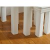 Toulouse White Painted Assembled Nest Of 3 Tables - 20% Off Discount Code FLASH - 5