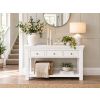 Toulouse White Painted Large 3 Drawer Console Table Fully Assembled - £50 OFF AUTUMN SALE - 3 Toulouse White Painted Large 3 Drawer Console Table Fully Assembled - £50 OFF AUTUMN SALE - 3