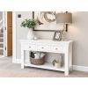 Toulouse White Painted Large 3 Drawer Console Table Fully Assembled - £50 OFF AUTUMN SALE - 5 Toulouse White Painted Large 3 Drawer Console Table Fully Assembled - £50 OFF AUTUMN SALE - 5