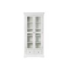 Toulouse White Painted Tall Glass Display Cabinet with Drawers - £50 Off Autumn Sale - 5 Toulouse White Painted Tall Glass Display Cabinet with Drawers - £50 Off Autumn Sale - 5