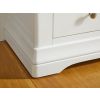 Toulouse White Painted Tall Glass Assembled Display Cabinet with Drawers - £50 OFF FLASH SALE - 6 Toulouse White Painted Tall Glass Assembled Display Cabinet with Drawers - £50 OFF FLASH SALE - 6