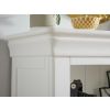 Toulouse White Painted Low Small Fully Assembled Bookcase - 20% Off Discount Code FLASH - 5