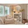 Toulouse White Painted Low Small Fully Assembled Bookcase - £50 OFF AUTUMN SALE - 3
