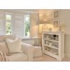 Toulouse White Painted Low Small Fully Assembled Bookcase - £50 OFF AUTUMN SALE - 2