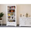 Toulouse White Painted Tall Bookcase with 2 Drawers - Fully Assembled - £50 OFF AUTUMN SALE - 3 Toulouse White Painted Tall Bookcase with 2 Drawers - Fully Assembled - £50 OFF AUTUMN SALE - 3