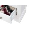 Toulouse White Painted Tall Fully Assembled Bookcase 2 Drawers - 20% Off Discount Code FLASH - 13