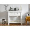 Toulouse White Painted Assembled Console Table 2 Drawers - £50 OFF SUMMER SALE - 4 Toulouse White Painted Assembled Console Table 2 Drawers - £50 OFF SUMMER SALE - 4