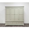 Heritage Grey Painted Extra Large 4 Door Quad Wardrobe - SPECIAL OFFER - 2 Heritage Grey Painted Extra Large 4 Door Quad Wardrobe - SPECIAL OFFER - 2