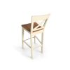 Java Cross Cream Painted Bar Stool with Solid Oak Seat - £60 OFF FLASH SALE - 15 Java Cross Cream Painted Bar Stool with Solid Oak Seat - £60 OFF FLASH SALE - 15