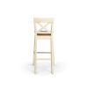 Java Cross Cream Painted Bar Stool with Solid Oak Seat - £60 OFF FLASH SALE - 14 Java Cross Cream Painted Bar Stool with Solid Oak Seat - £60 OFF FLASH SALE - 14